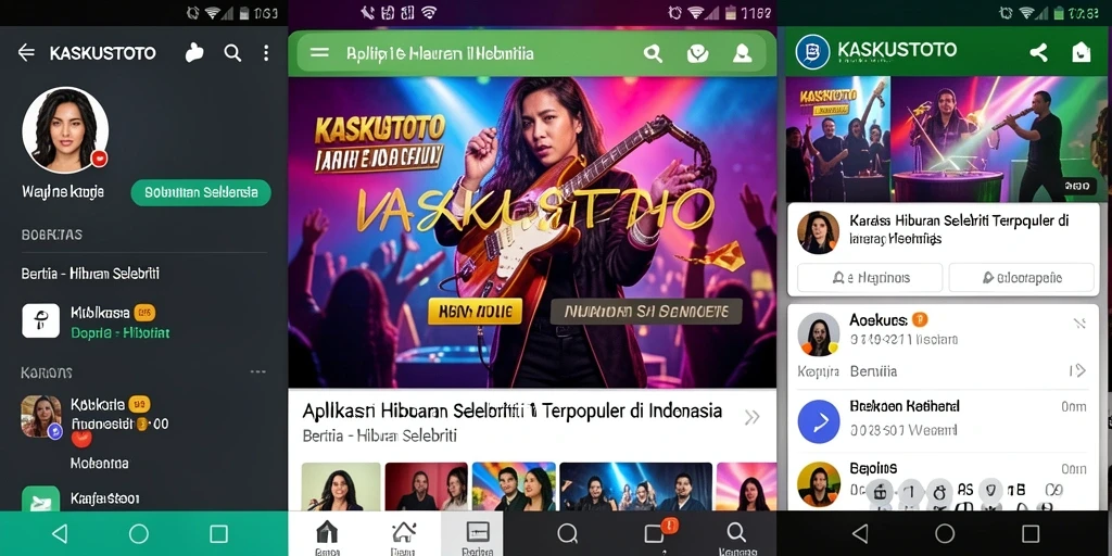 Tampilan antarmuka KASKUSTOTO yang menarik dan mudah digunakan.