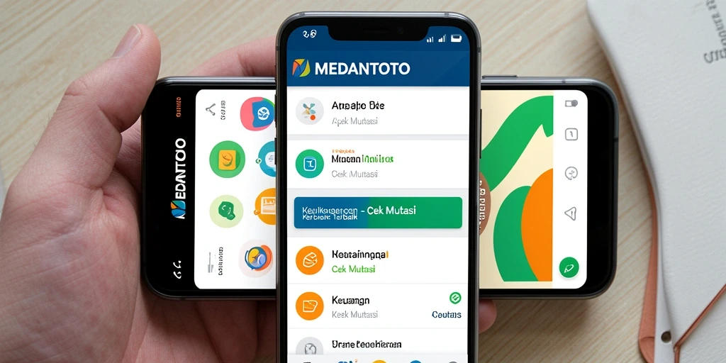 Tampilan antarmuka MEDANTOTO yang menampilkan fungsi Cek Mutasi.