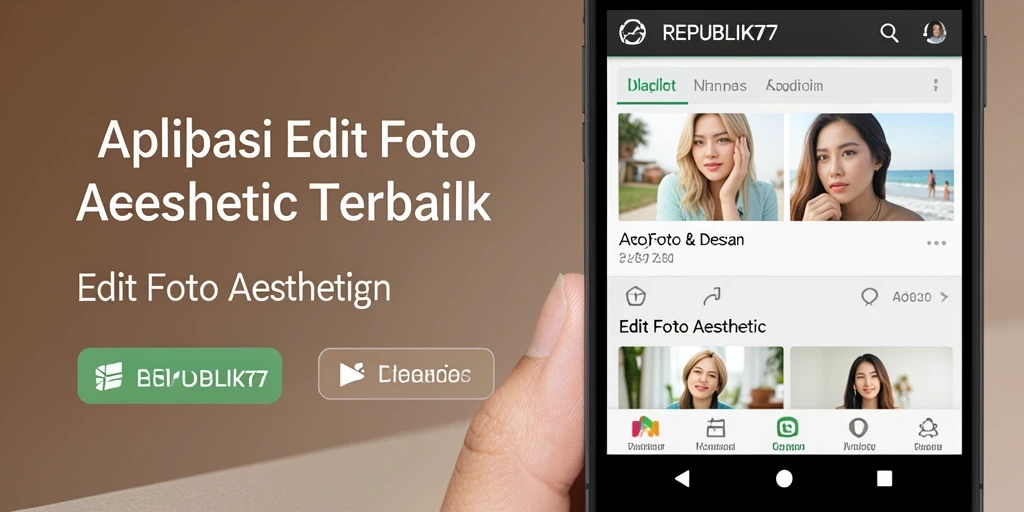 Antarmuka pengguna yang menarik dan fitur editing yang lengkap.