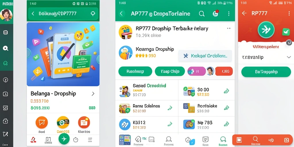 Screenshot utama RP777 menampilkan antarmuka yang intuitif dan mudah digunakan.